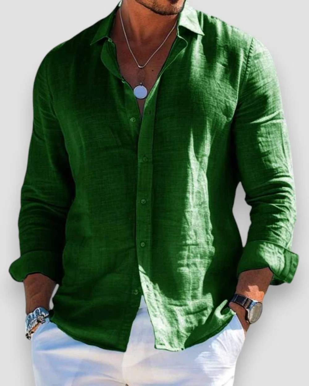 Casual Linen Shirt for Men