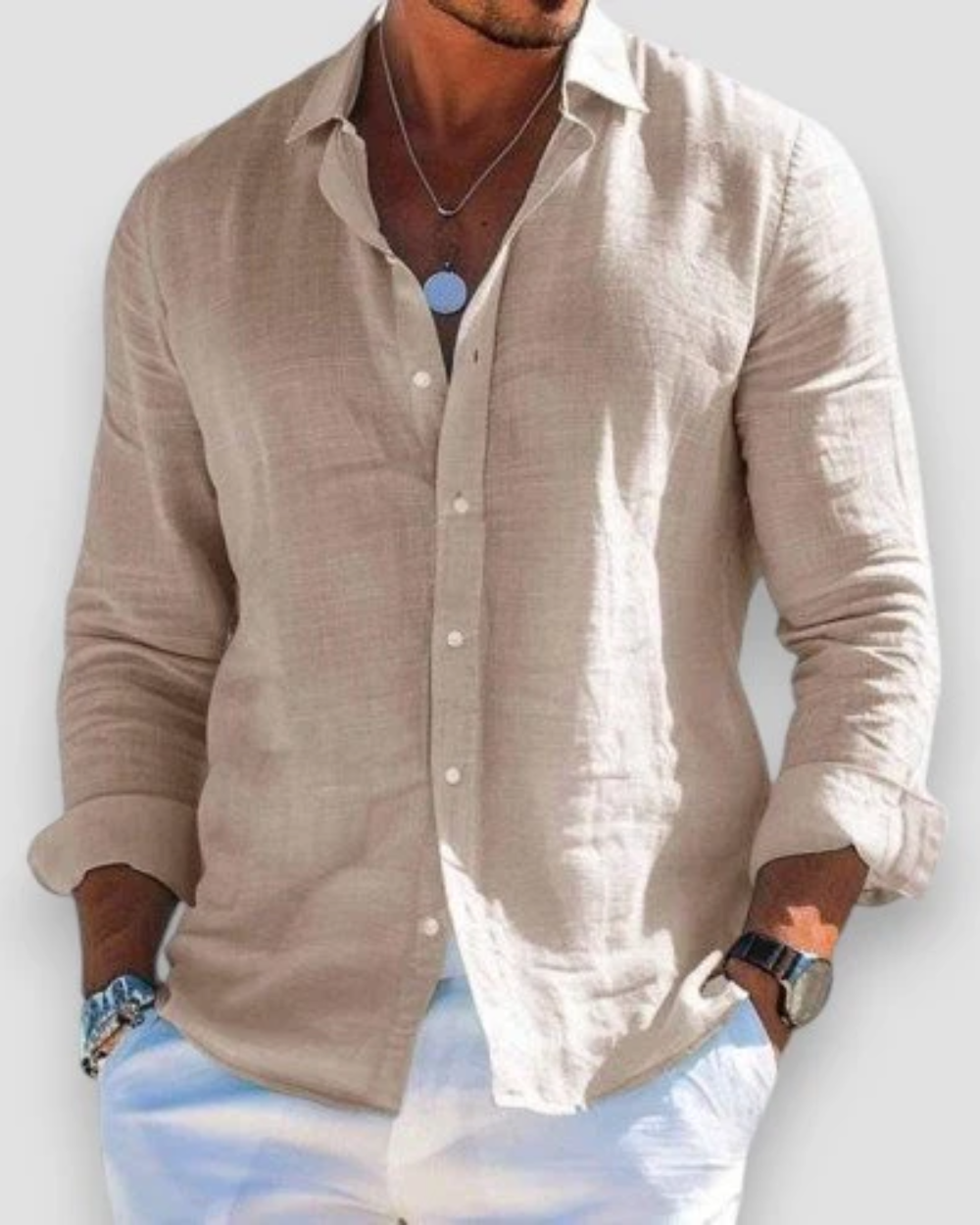 Casual Linen Shirt for Men