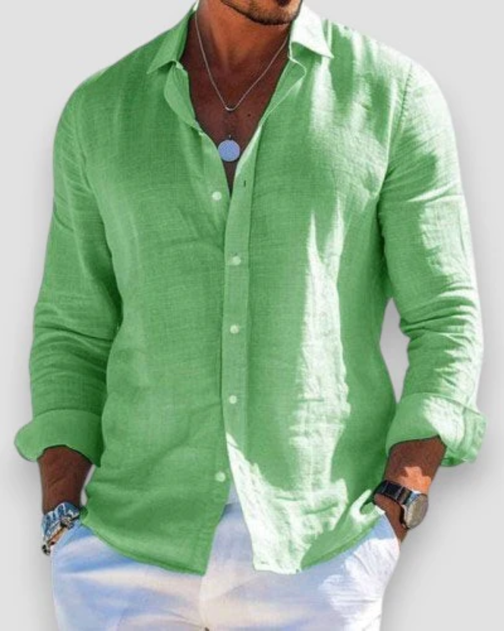 Casual Linen Shirt for Men
