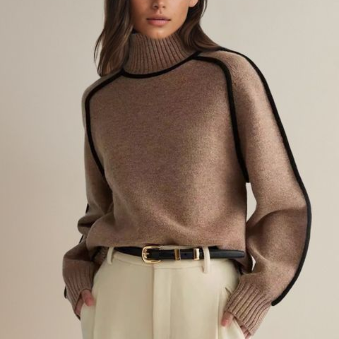 Emily | Cosy Turtleneck Style