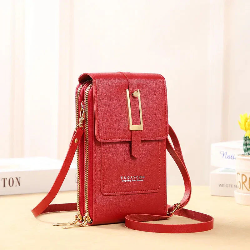 Afton | Touch Screen Cell Phone Shoulder Bag