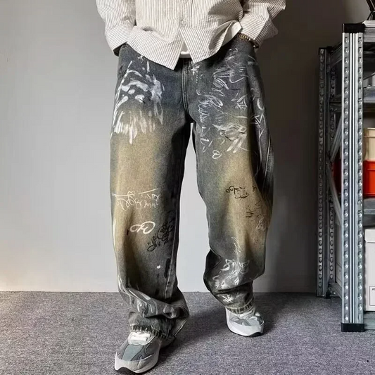 Atelier Urban Graffiti Jeans for Men