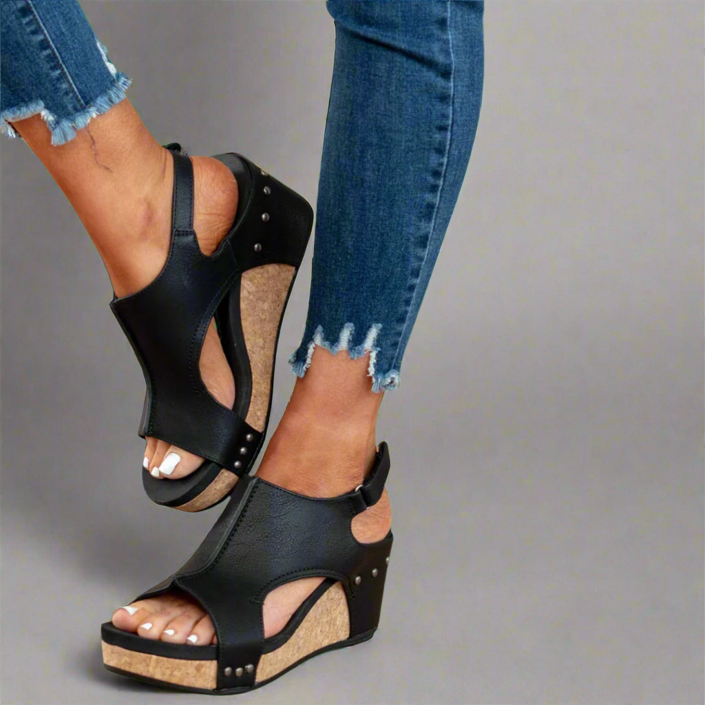 Ergonomic Leather Comfort Sandals