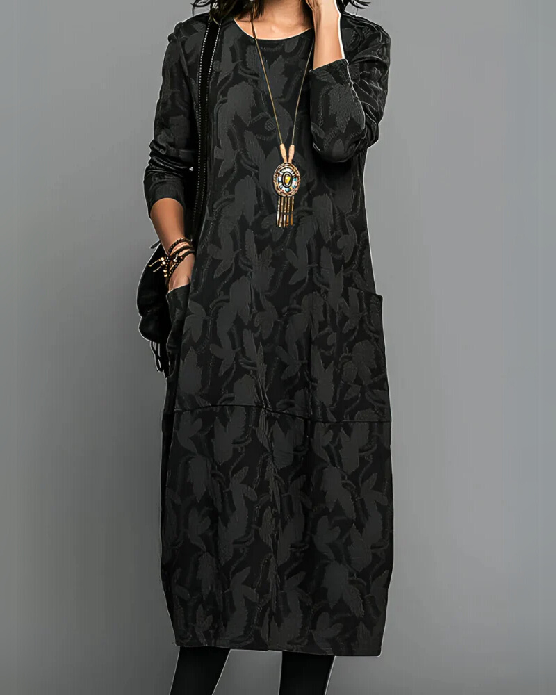 BERTHA | Elegant Winter Dress