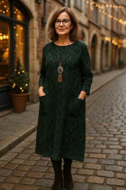 BERTHA | Elegant Winter Dress