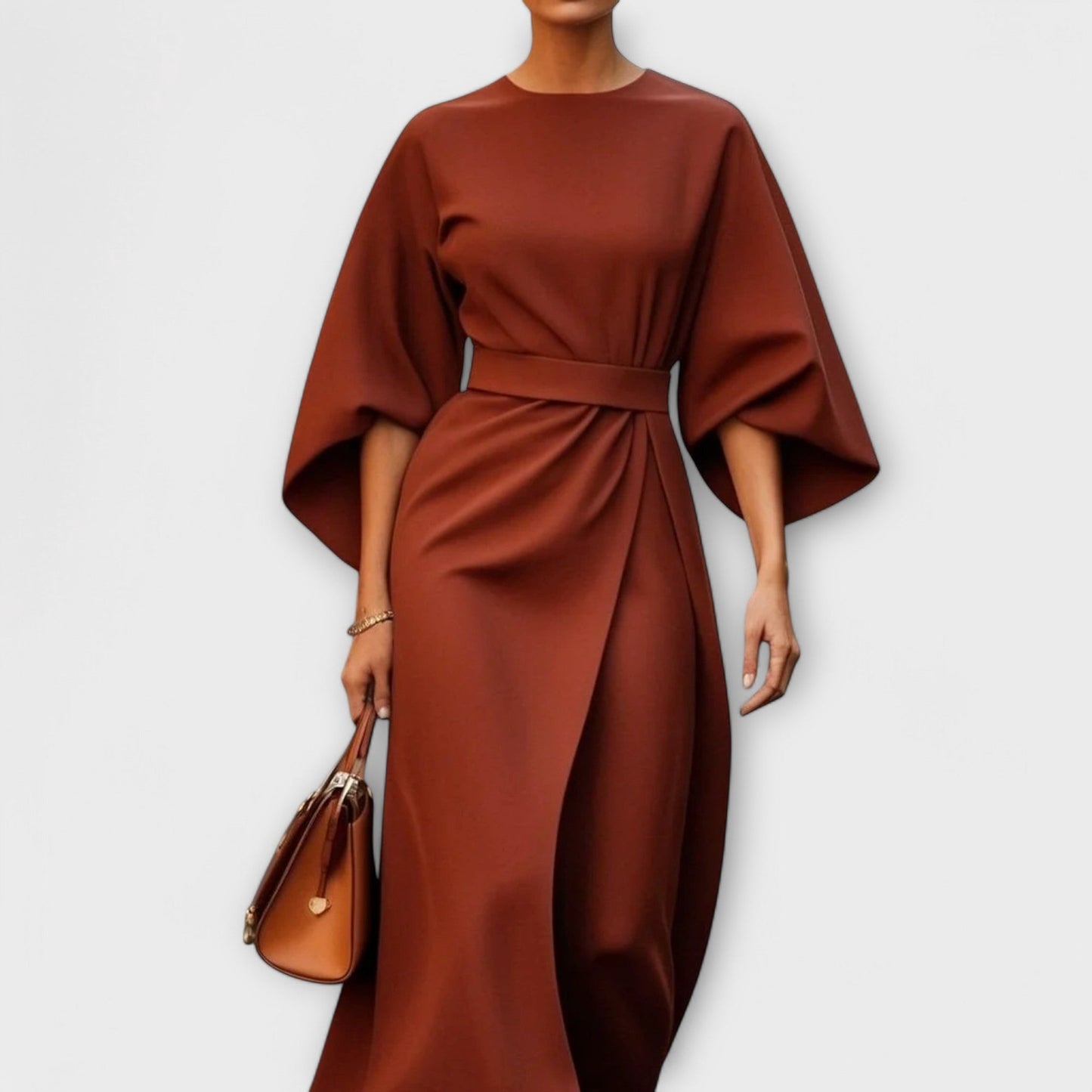Elegant Dress with Sleeves for Women