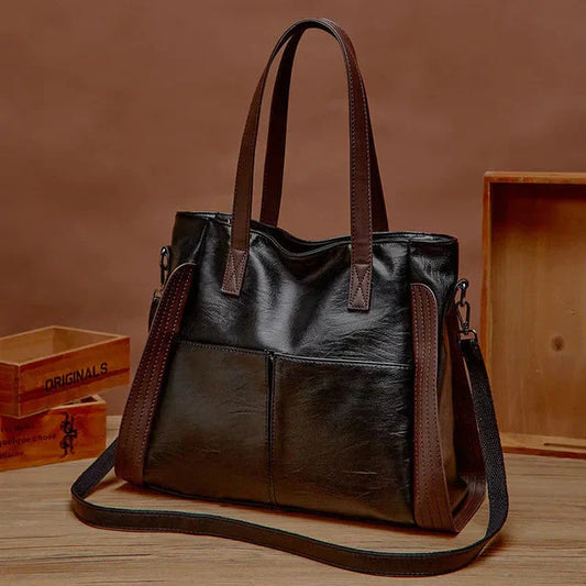 Etta | Trendy Large Capacity PU Leather Crossbody Bag
